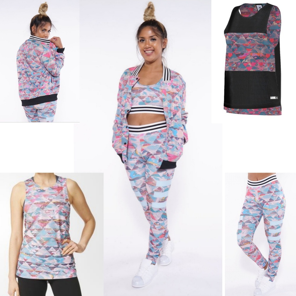 Adidas Adigirl Marble print leggings